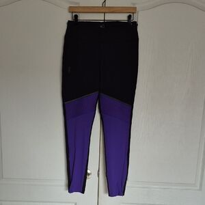 On Running Women's Black & Purple Tights Long